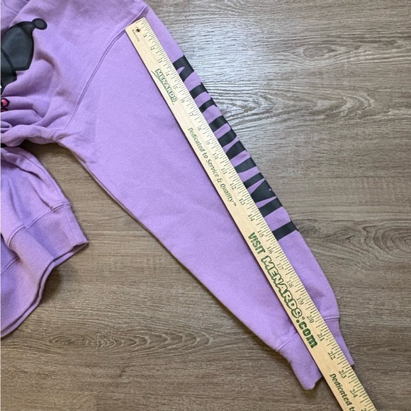 Bioworld x Sanrio Kuromi Devil’s Flight Purple Crewneck Sweatshirt Size L - Picture 5 of 6